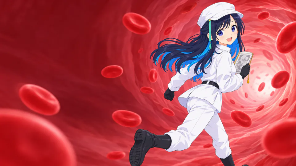 はたらく細胞の続きを案内するしおり